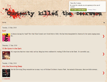 Tablet Screenshot of curiositykilledthebookworm.net